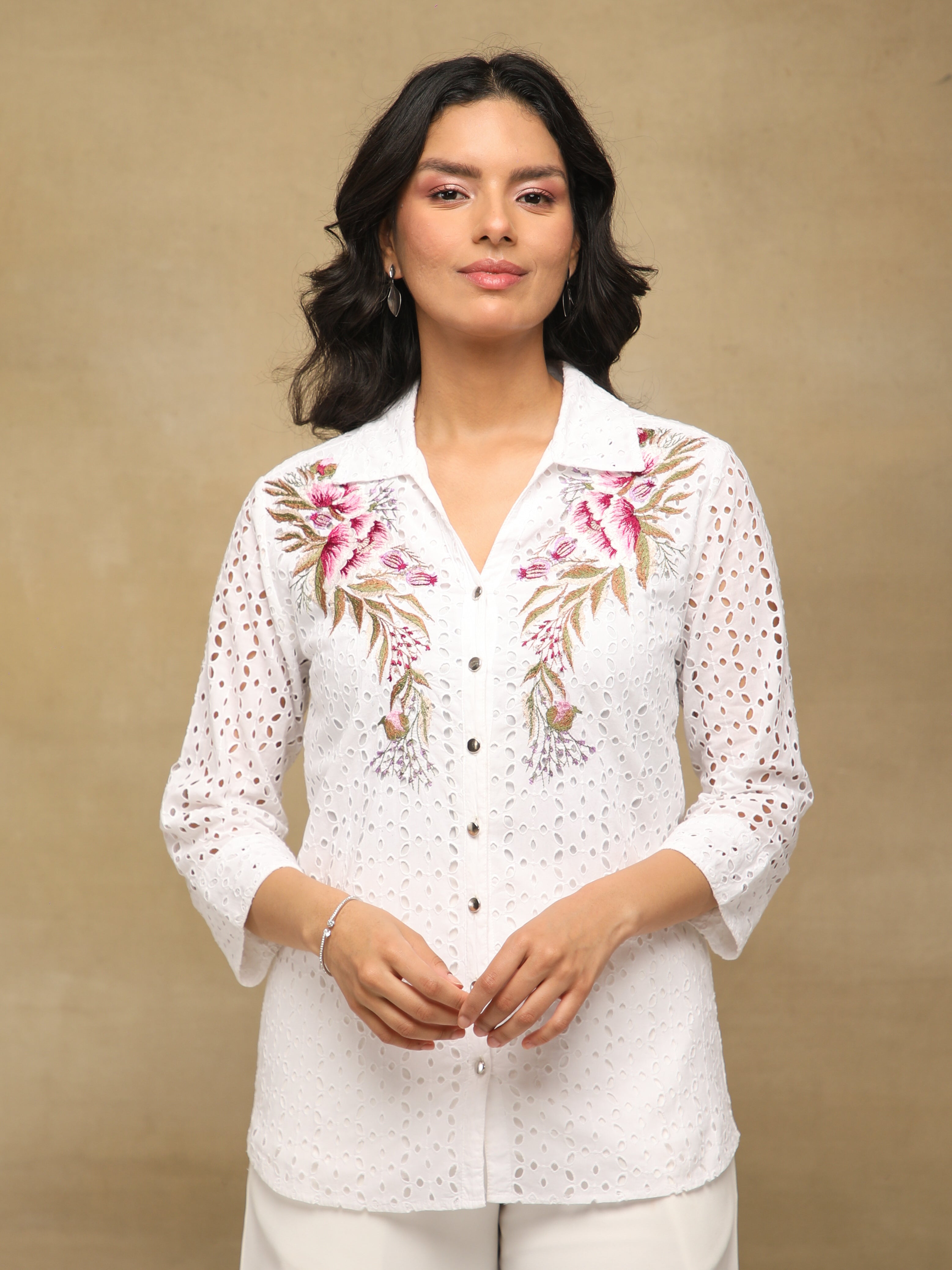 Ivory Petaline Shirt