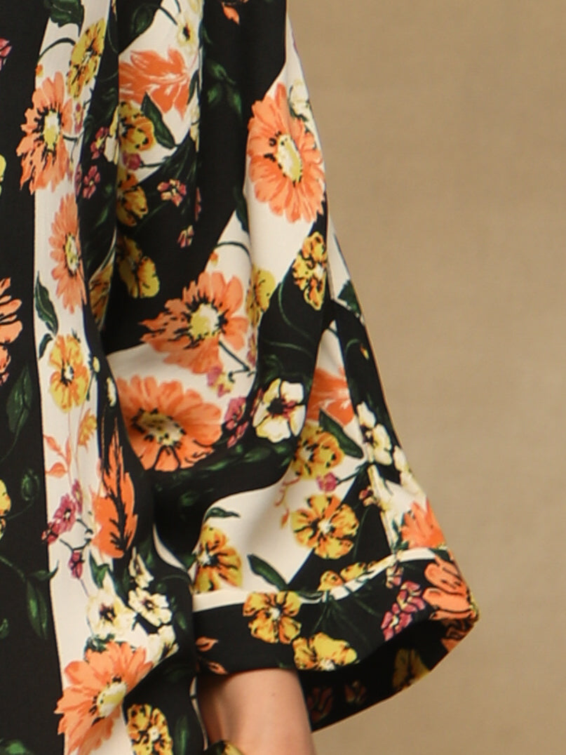 Midnight Botanica Shirt Dress