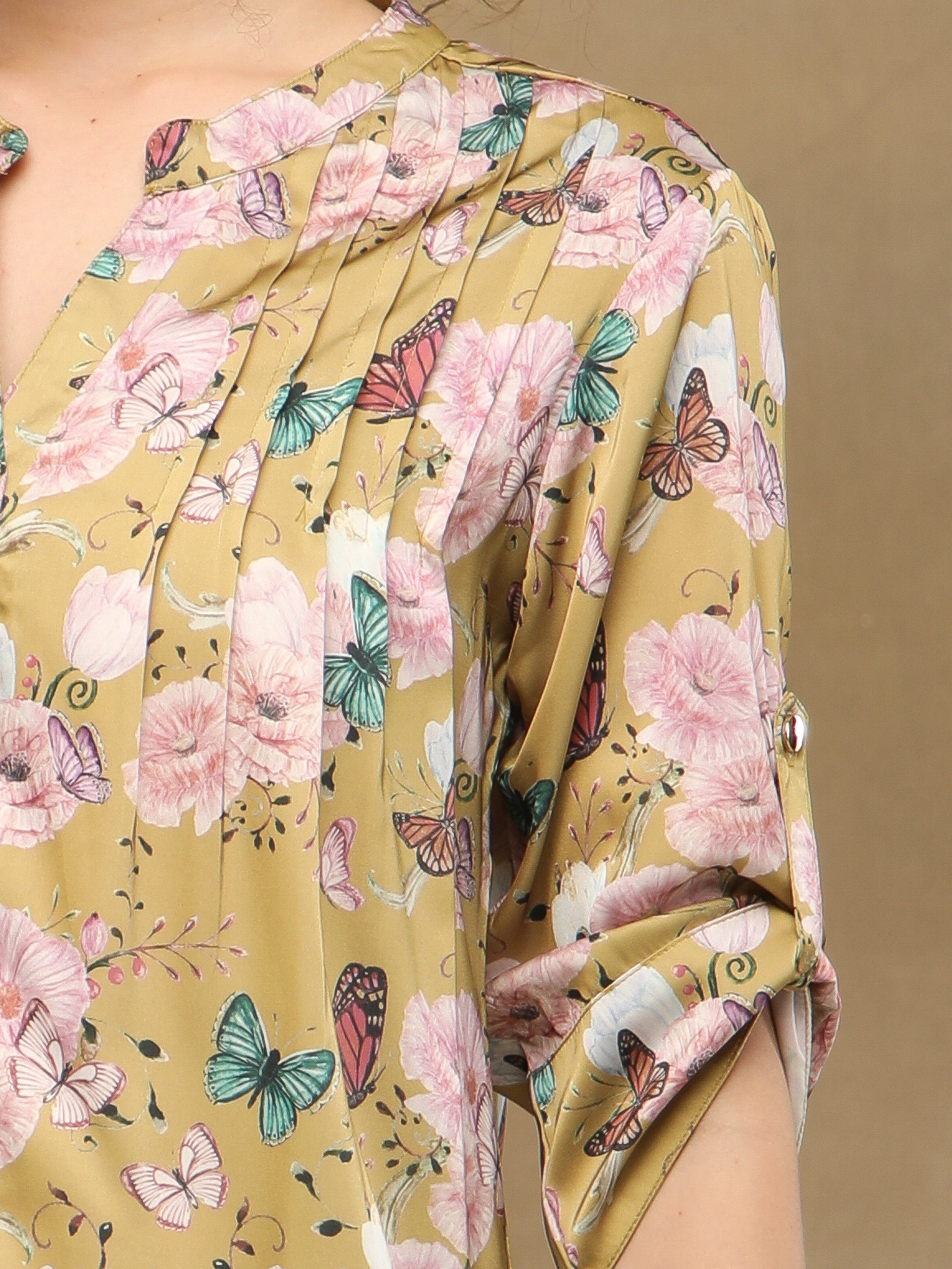Meadow Pin tuck Top