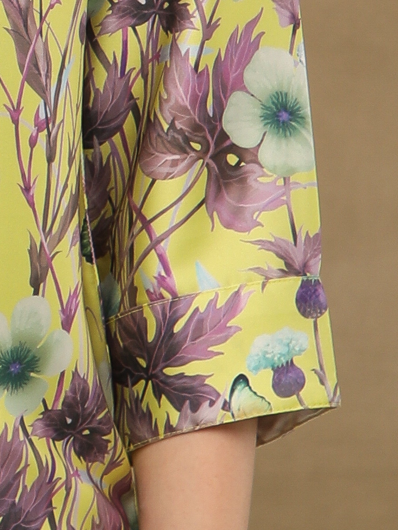 Chinar Satin Printed Top