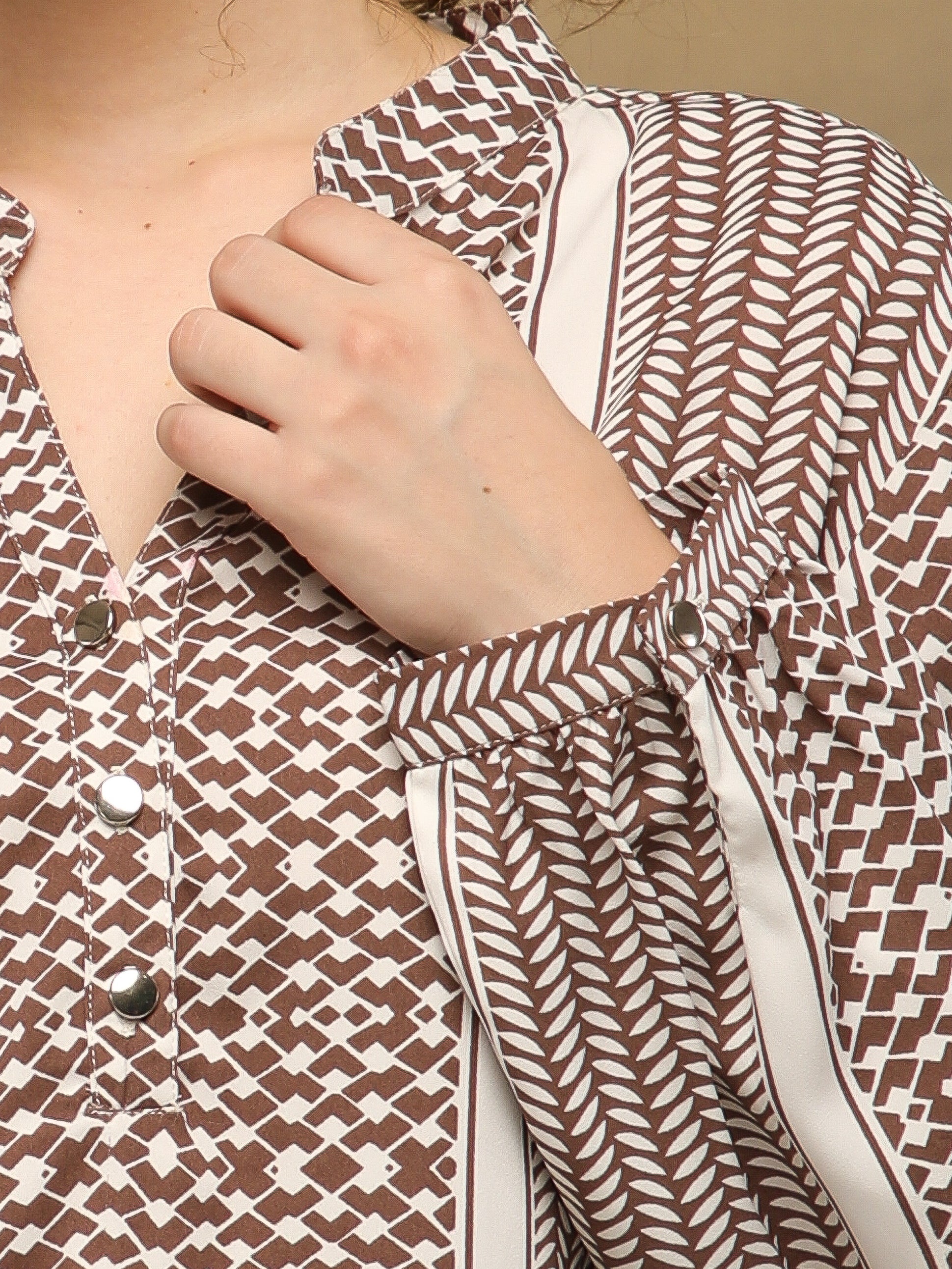 Brown Mist Top