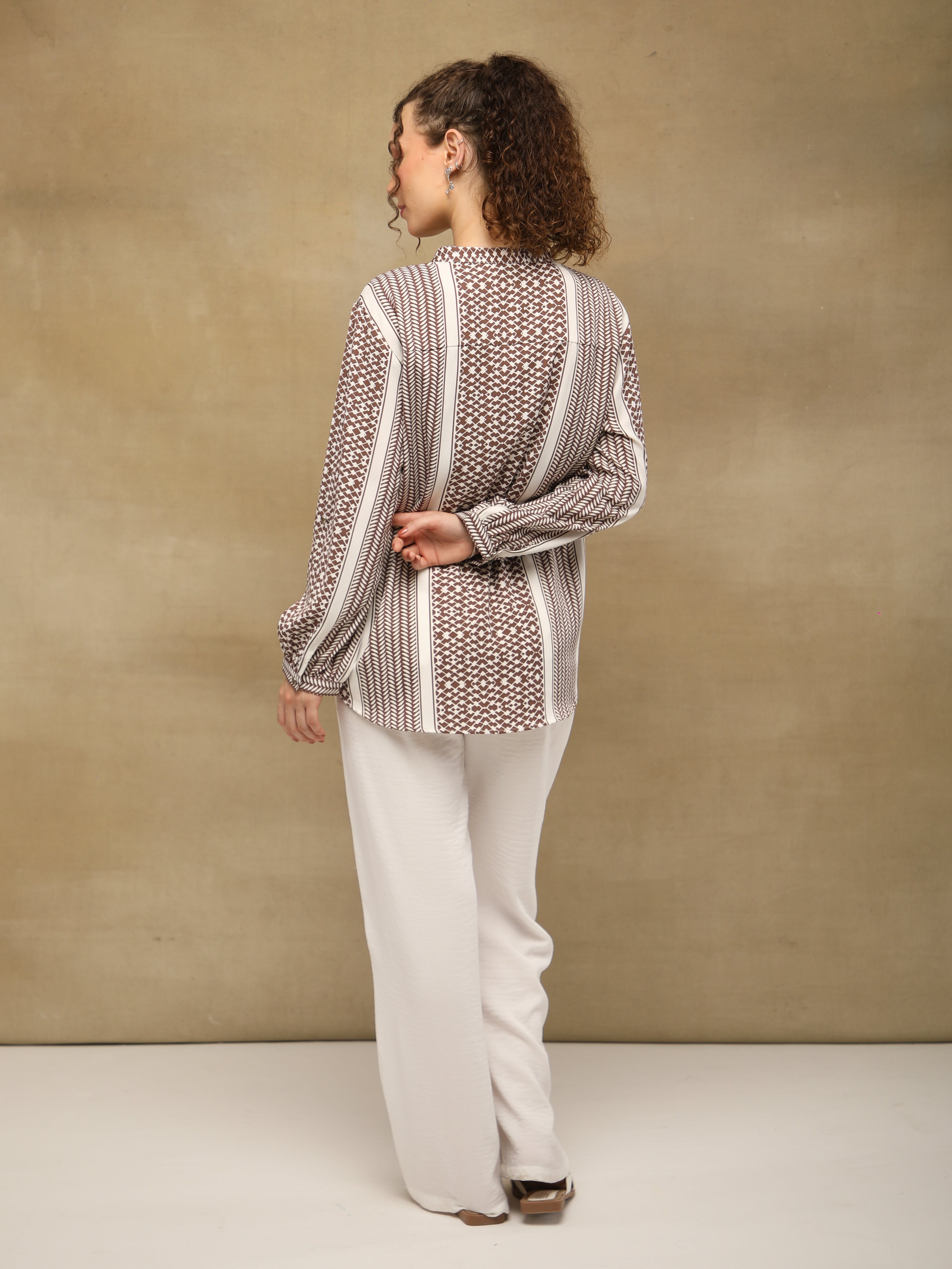 Brown Mist Top