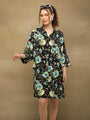 Green Blue & Black Multi 