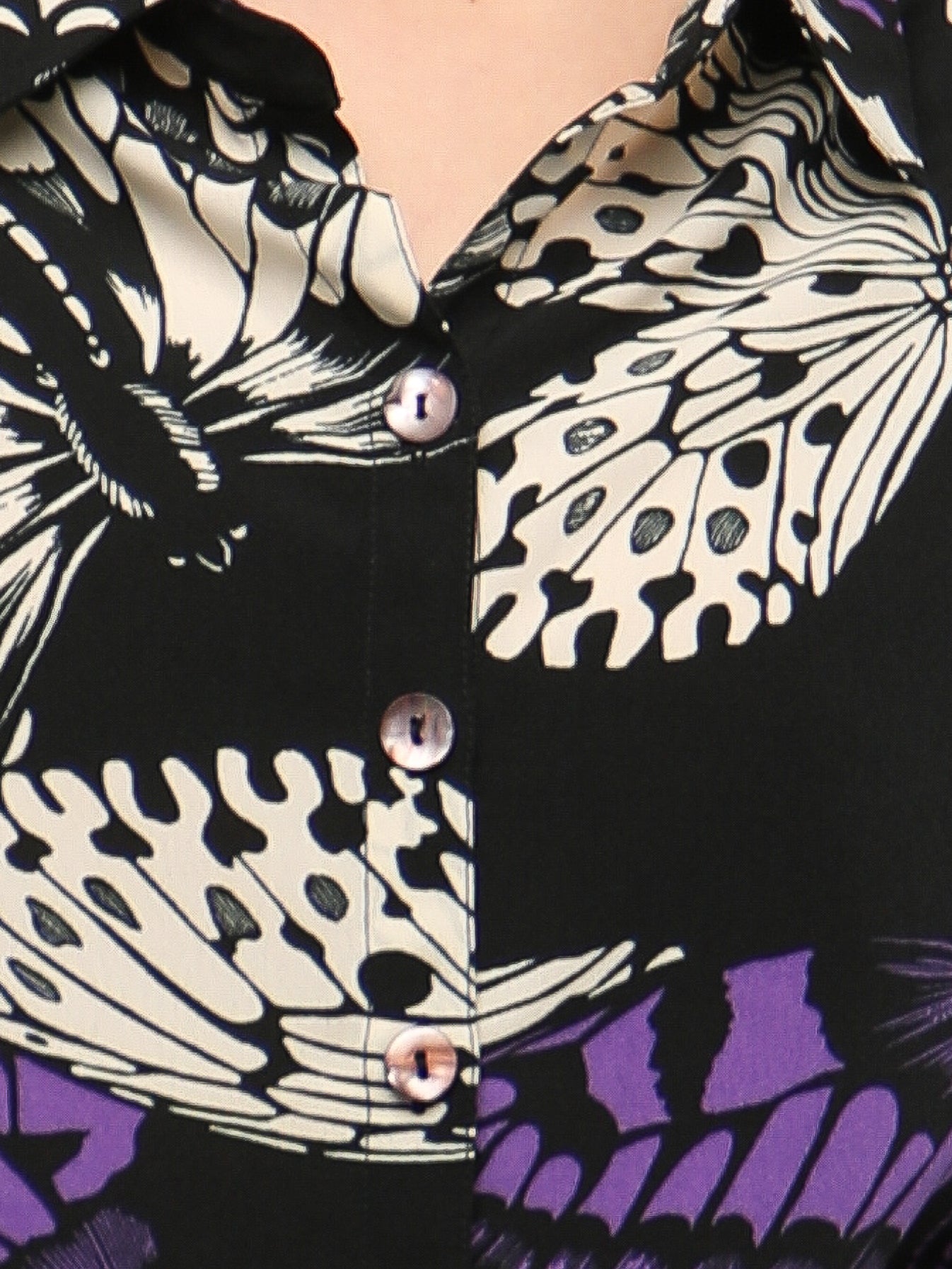 Butterfly Shirt Dress