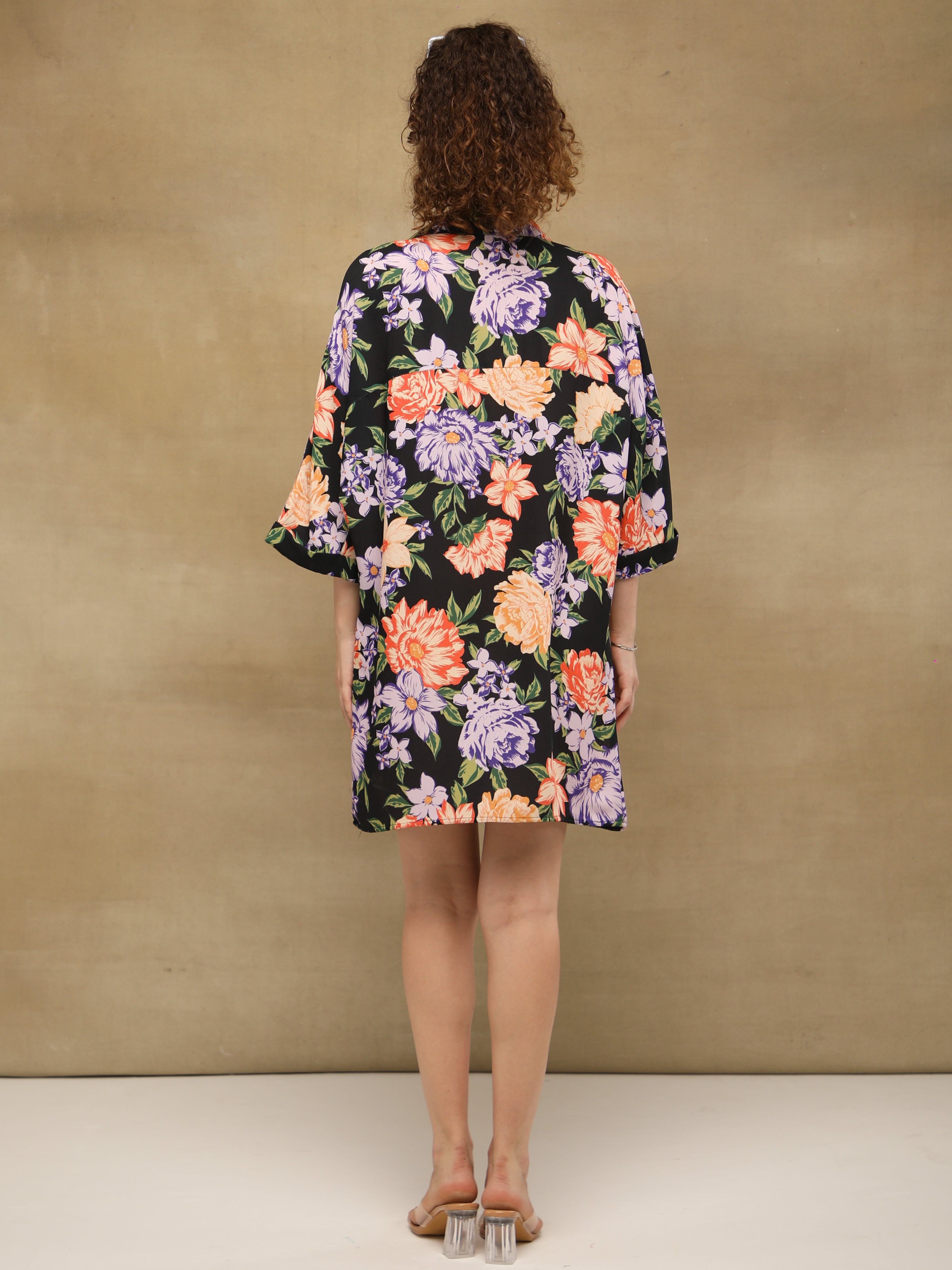 Wildflower Shirt Dress