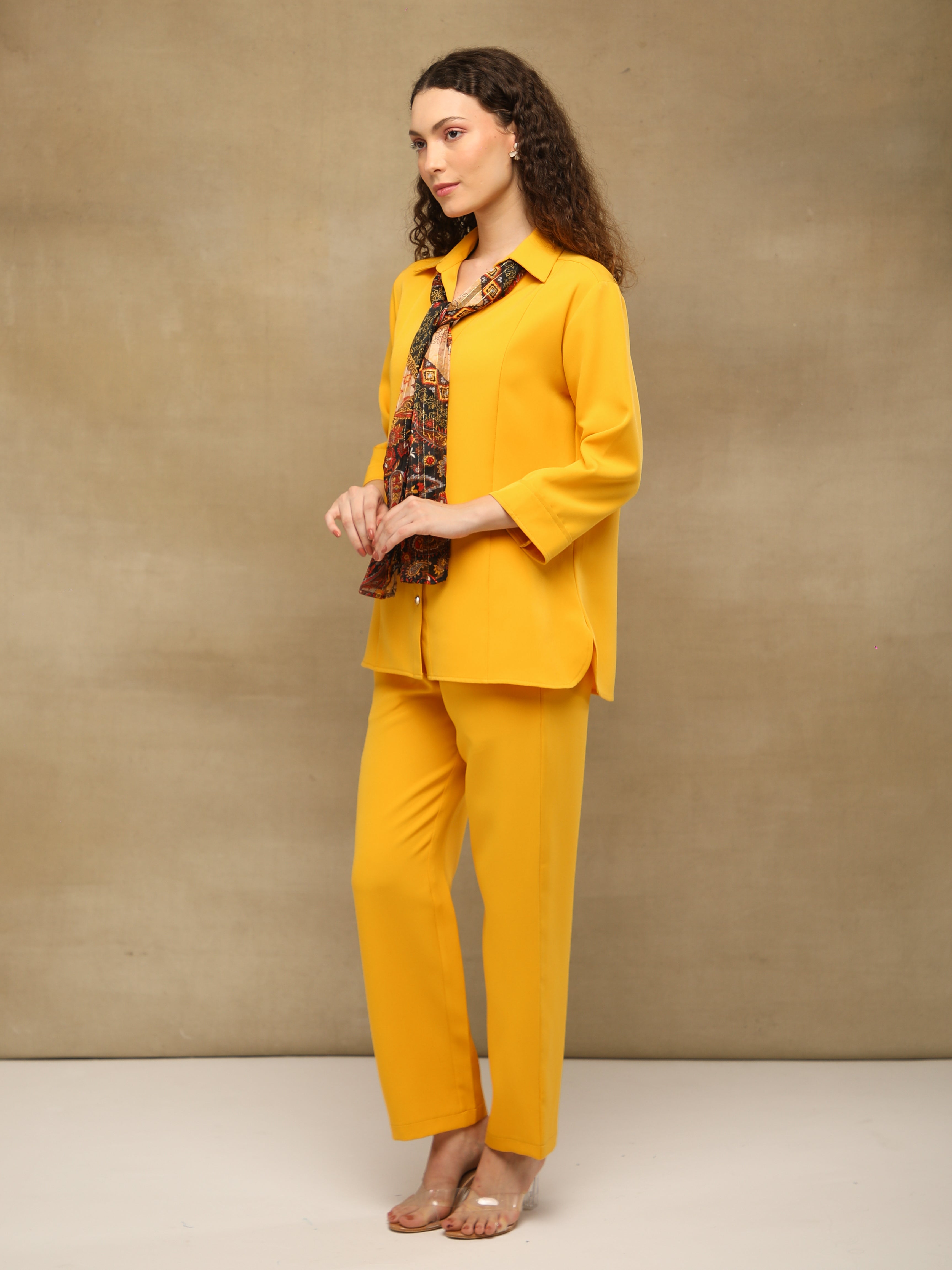 Mango Printed Scarf Co-ord Set