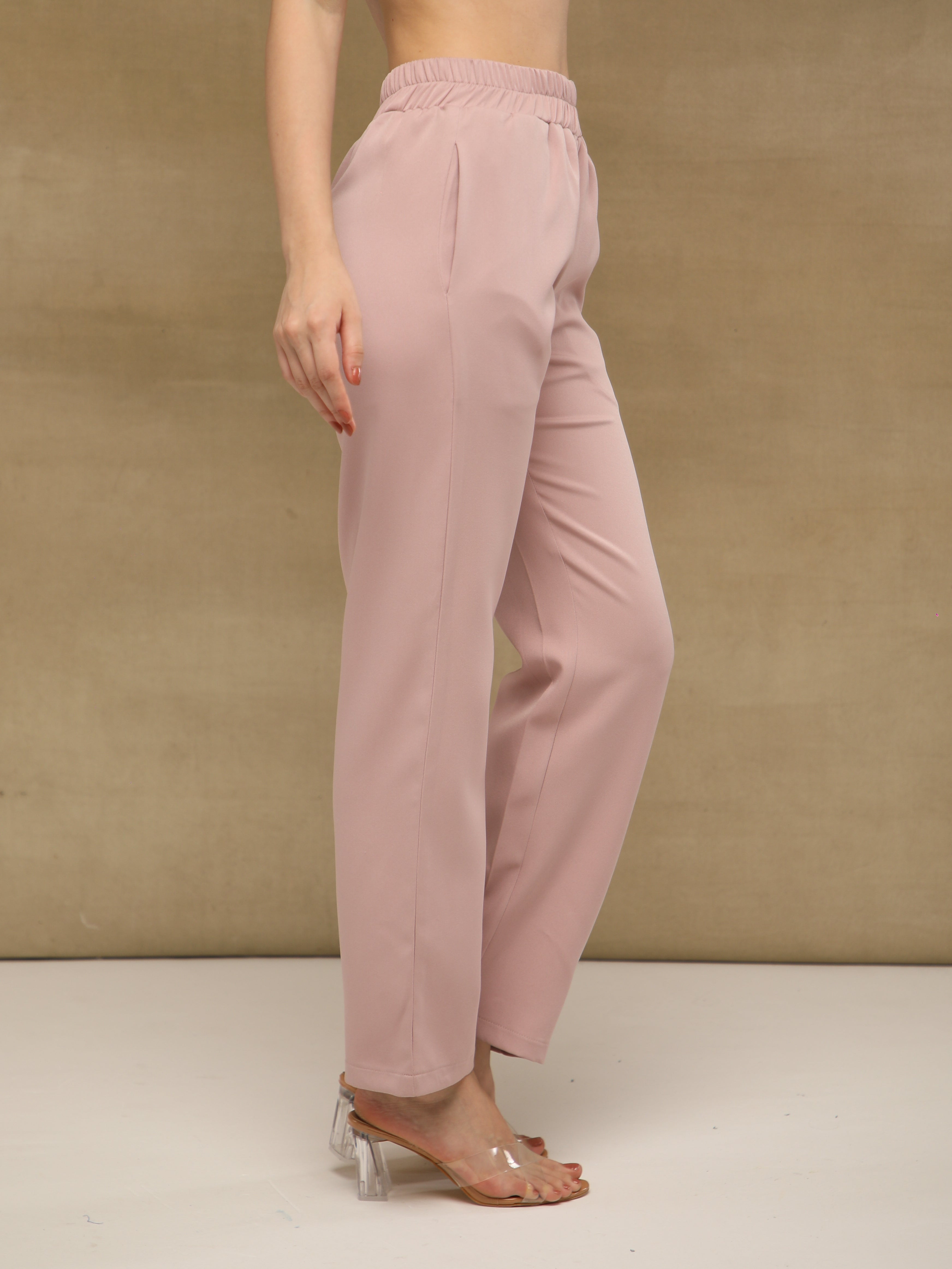 Dusty Pink Printed Scarf Co-ord Set
