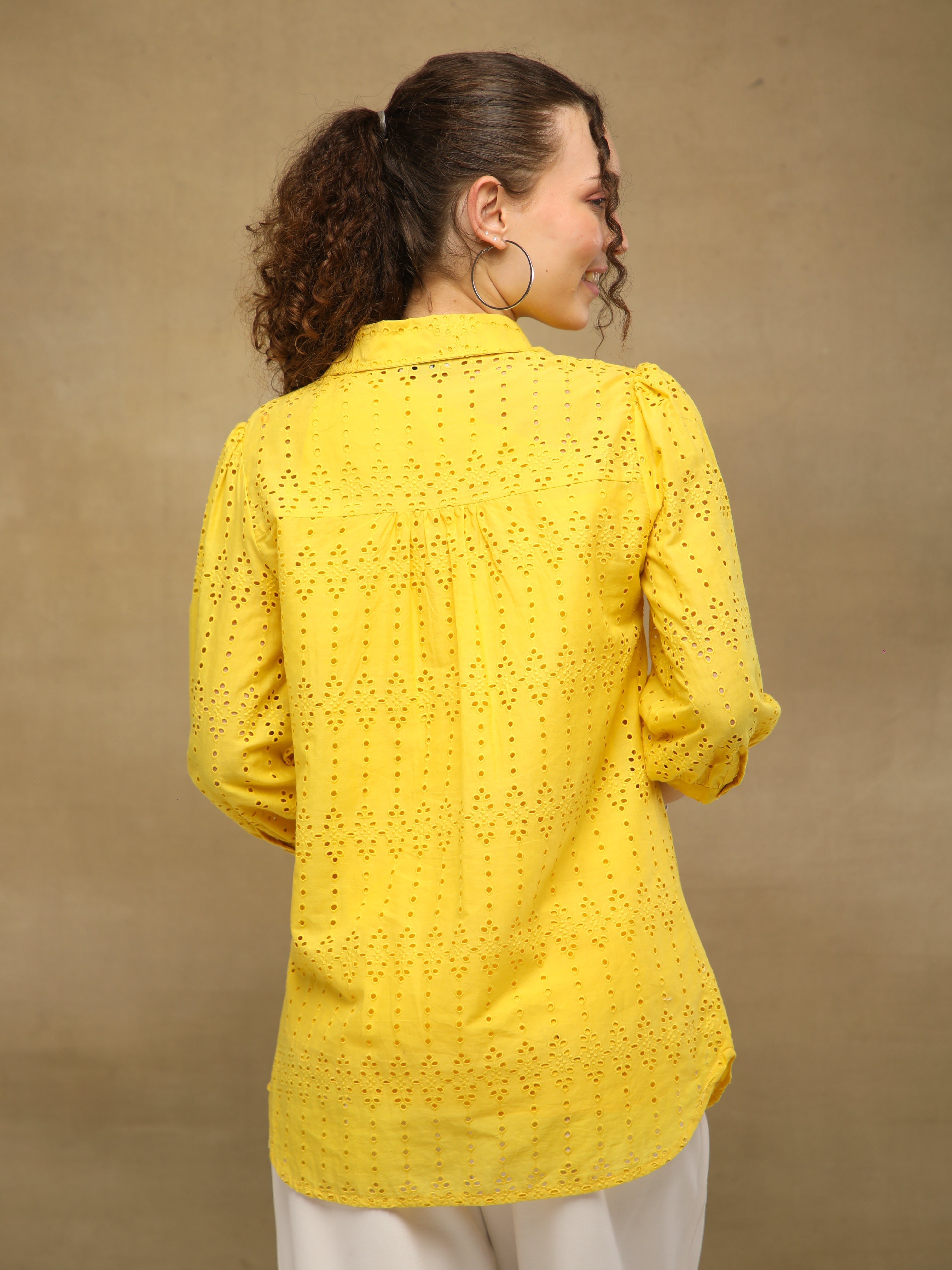 Sunshine Schiffli Shirt