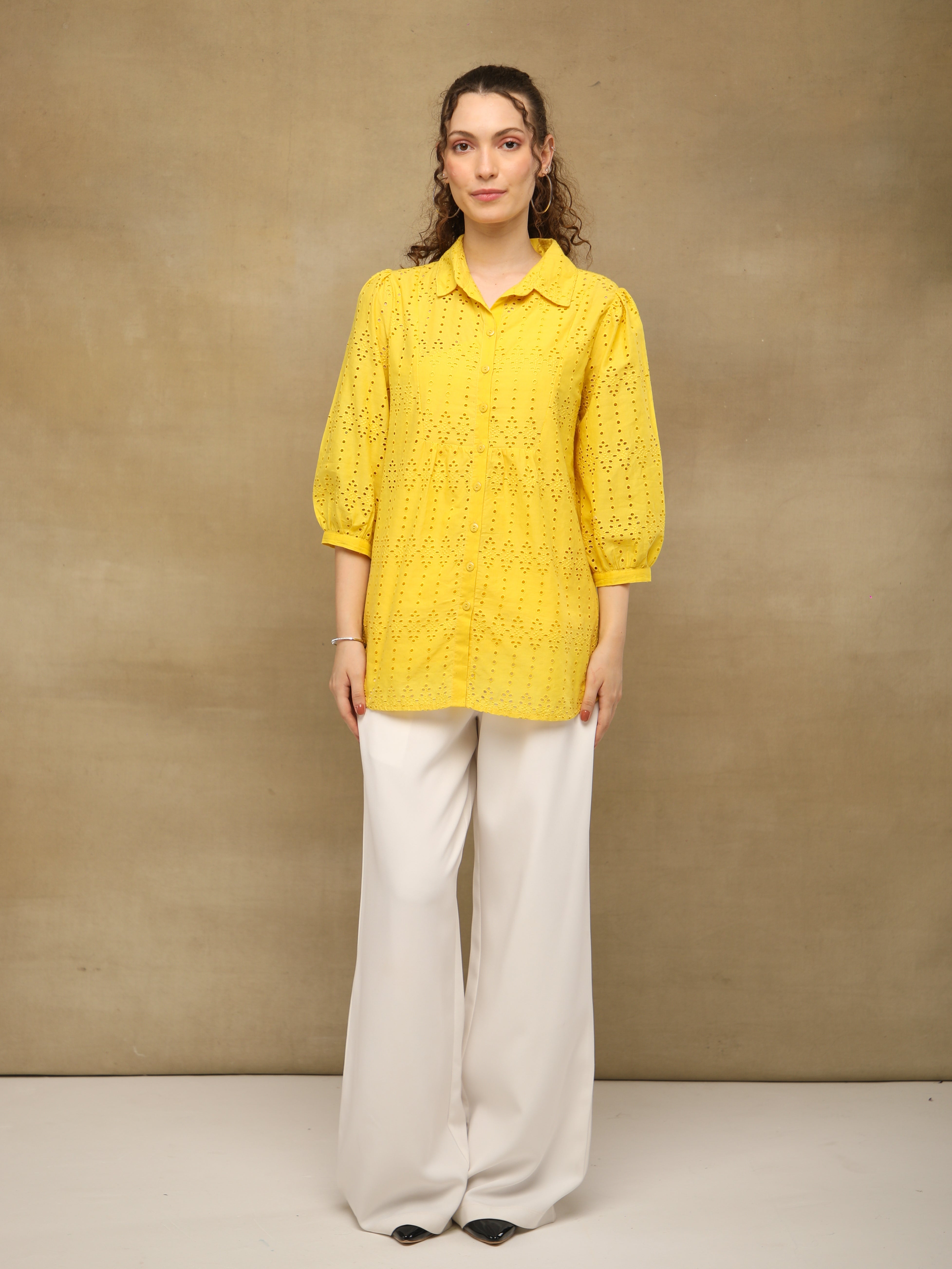 Sunshine Schiffli Shirt