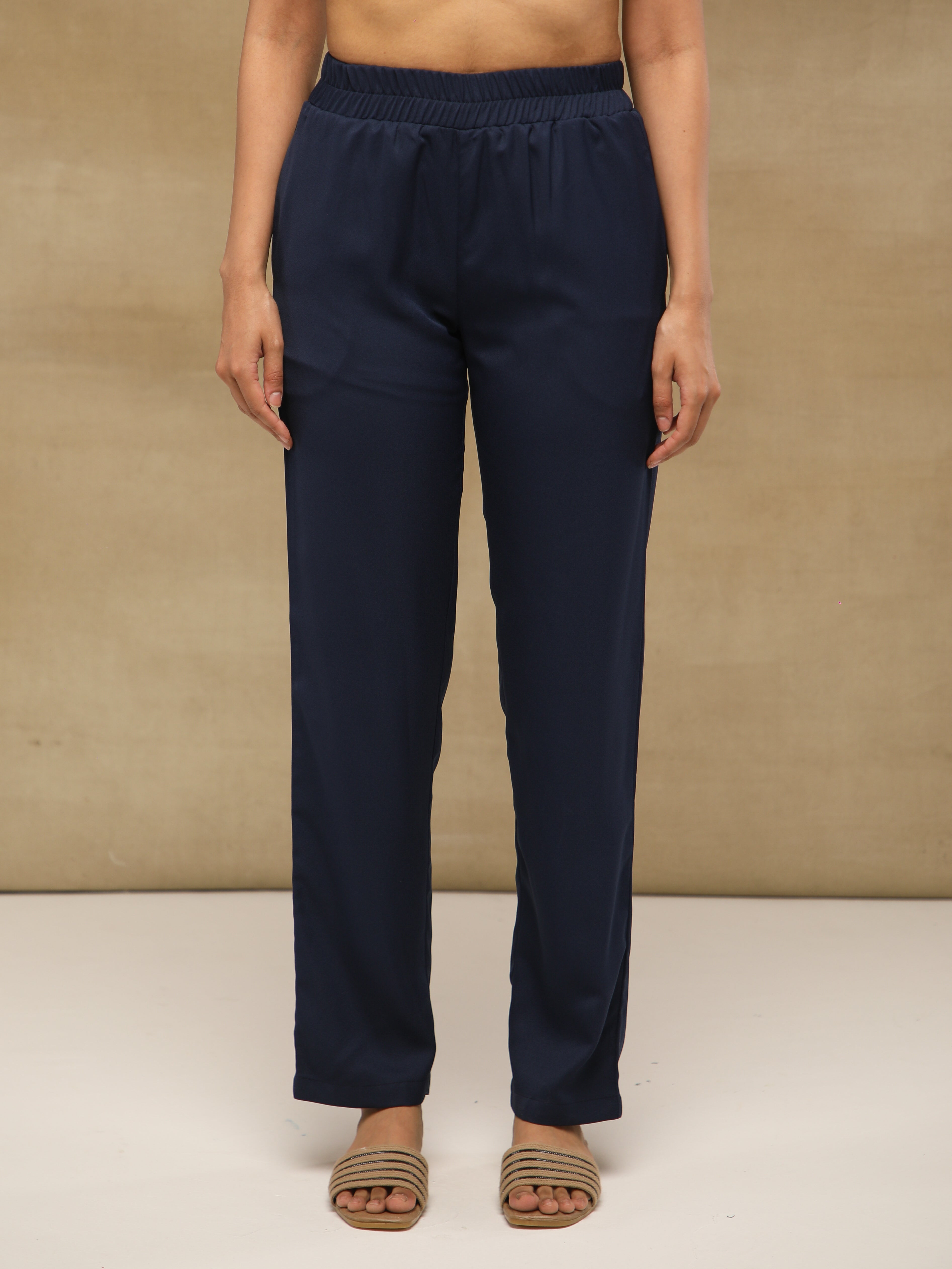 Navy Scattered Motif Co-ord Set