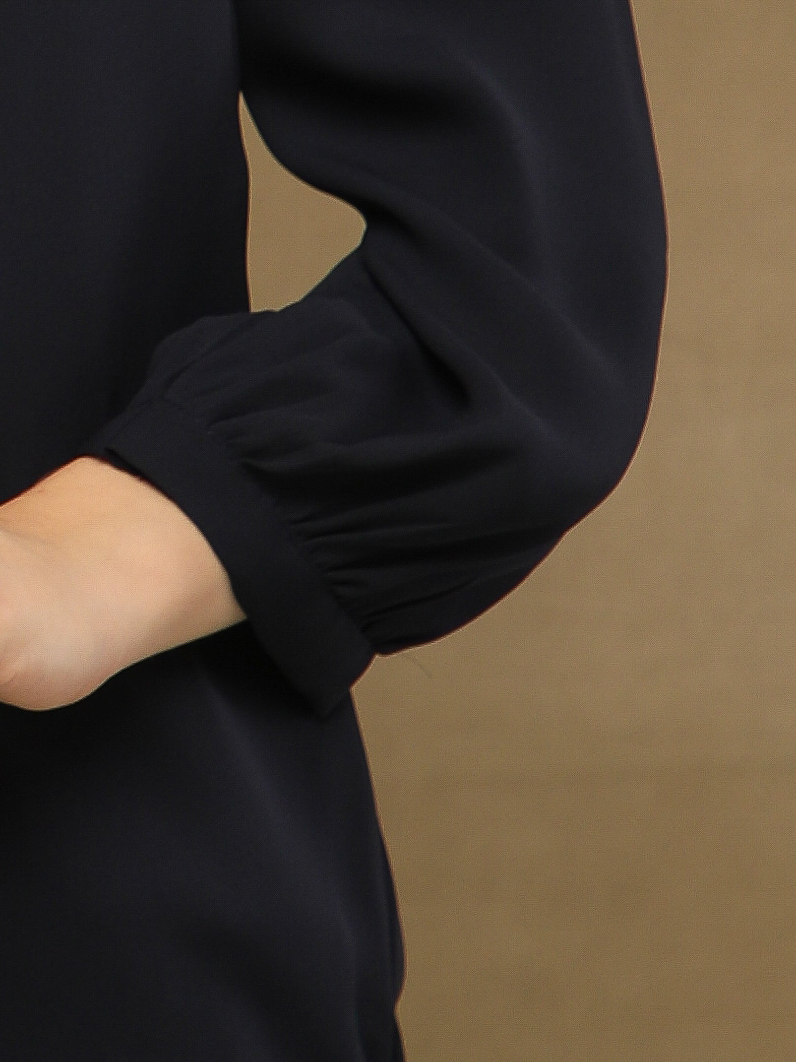 Crystal Curve Dark Navy Top