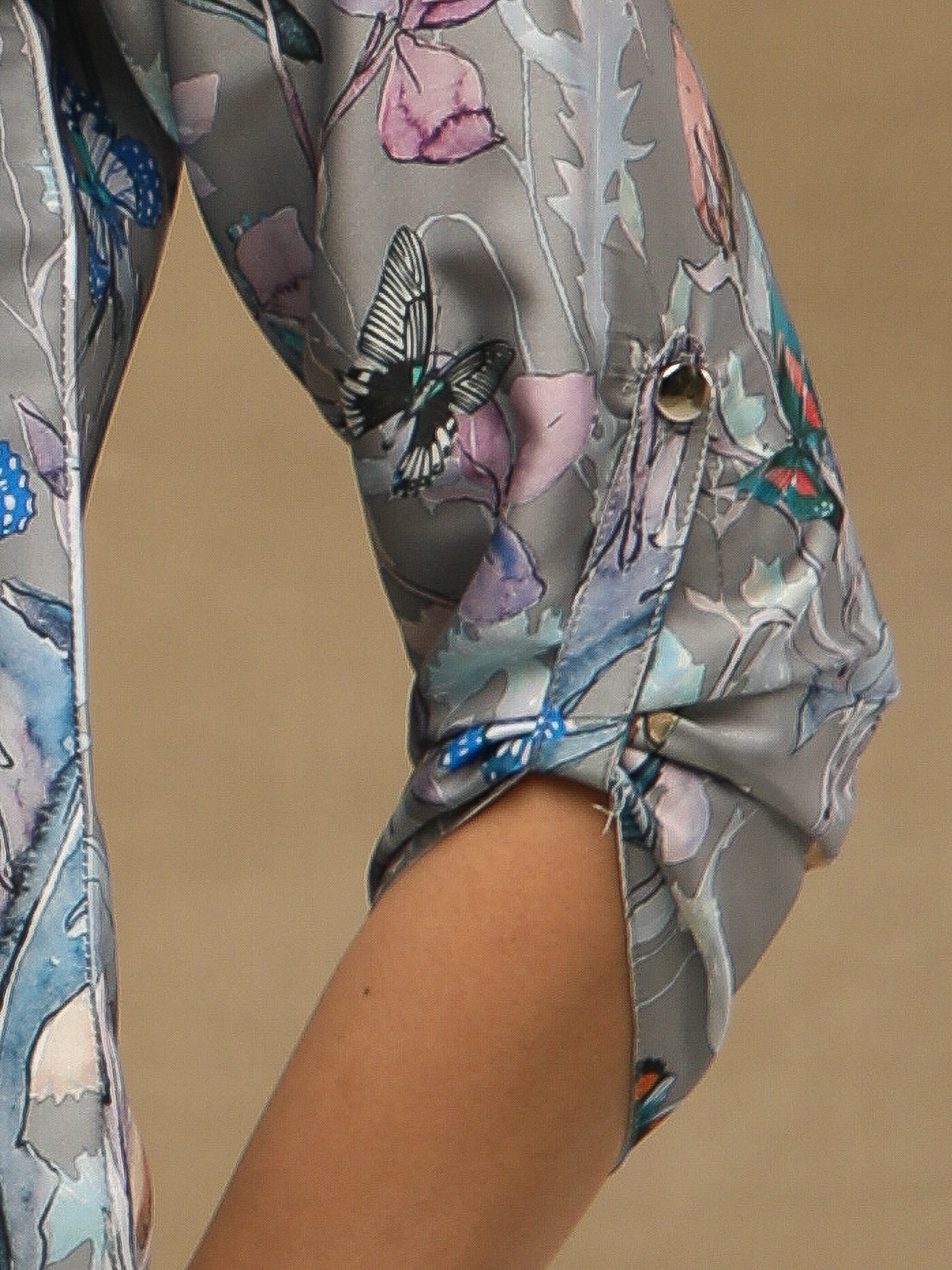 Nectar Print Satin Shirt