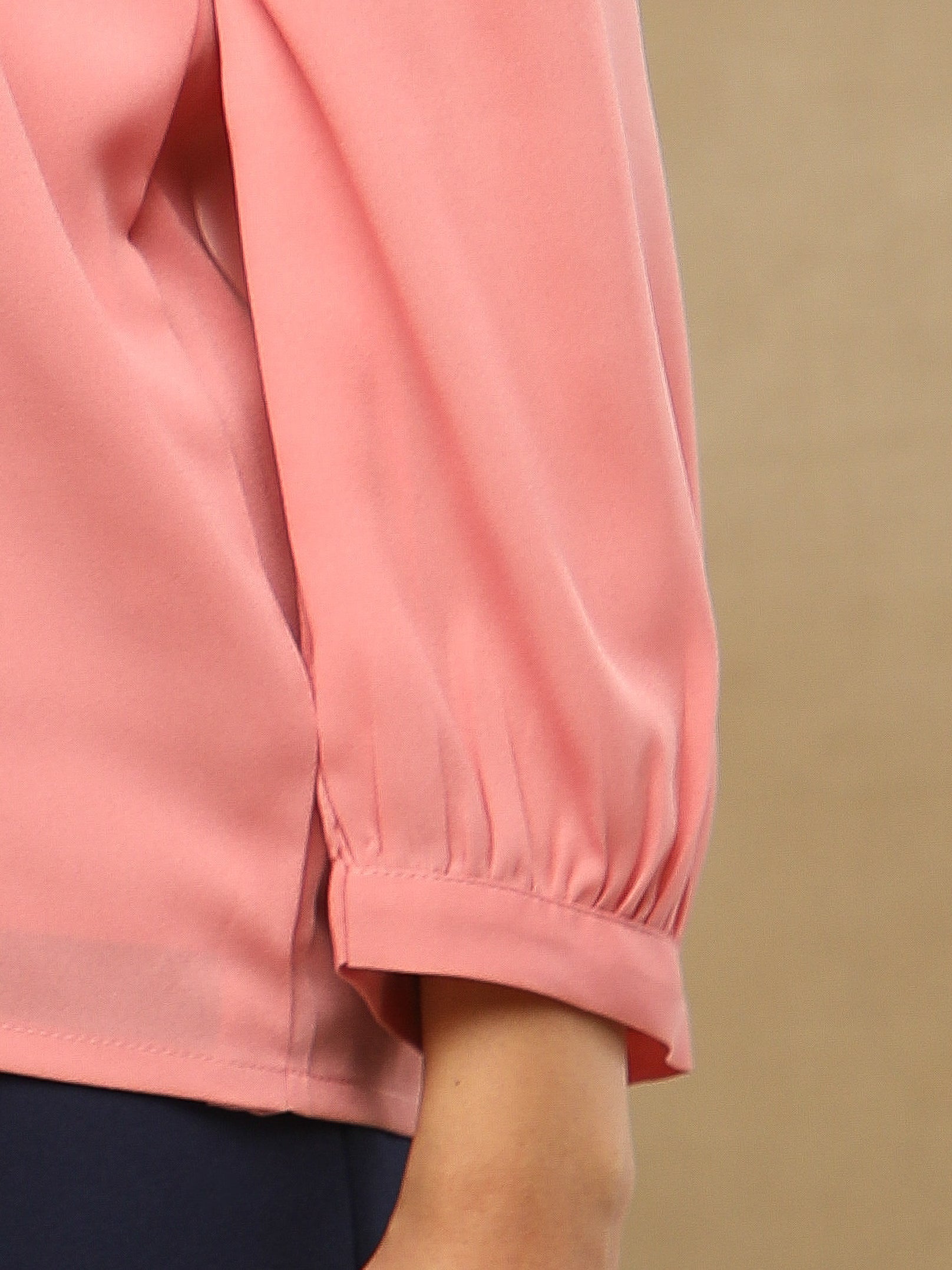 Crystal Curve Dusty Pink Top