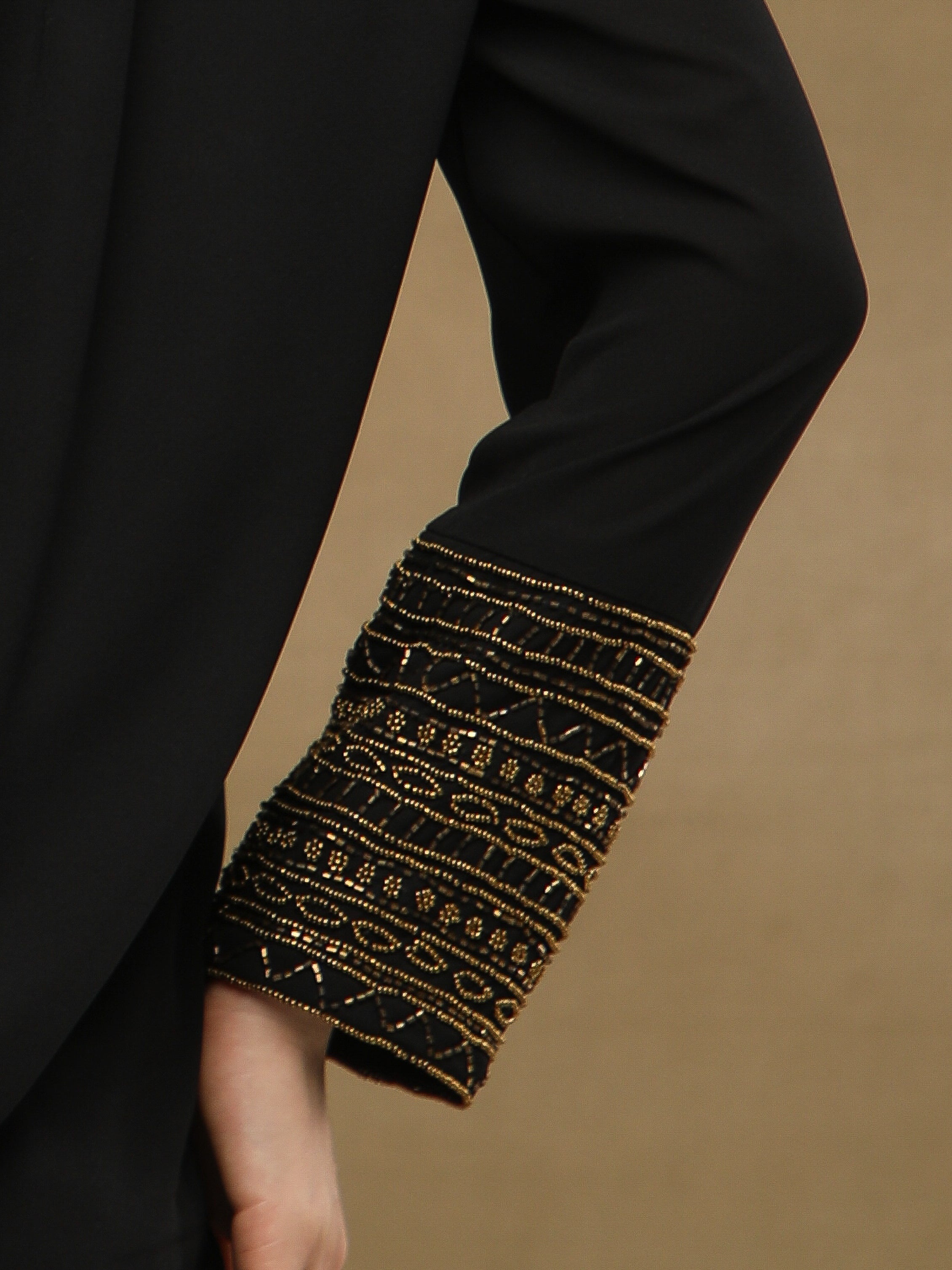 Black Embellished Top
