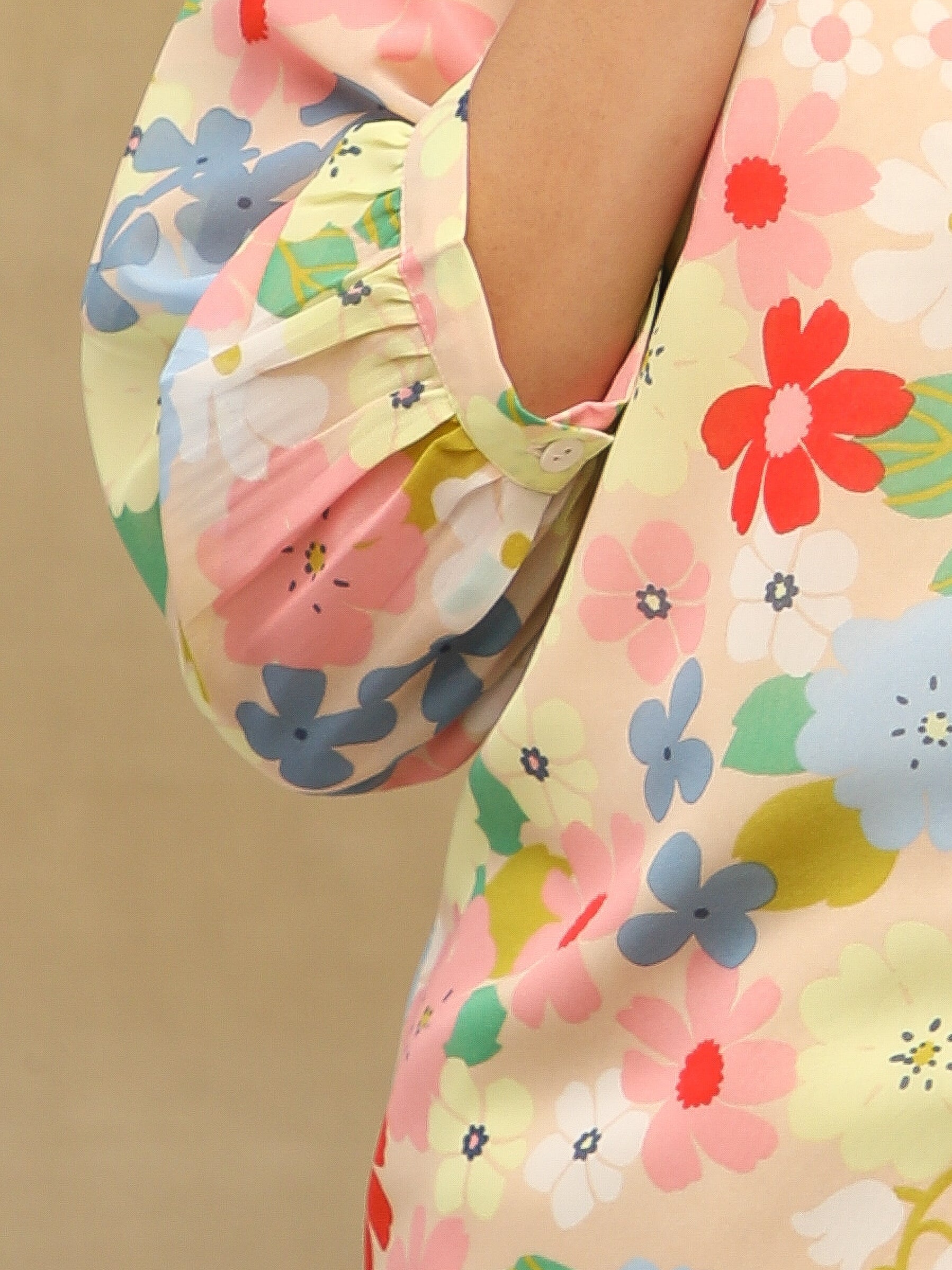 Pastel Front Frill Shirt