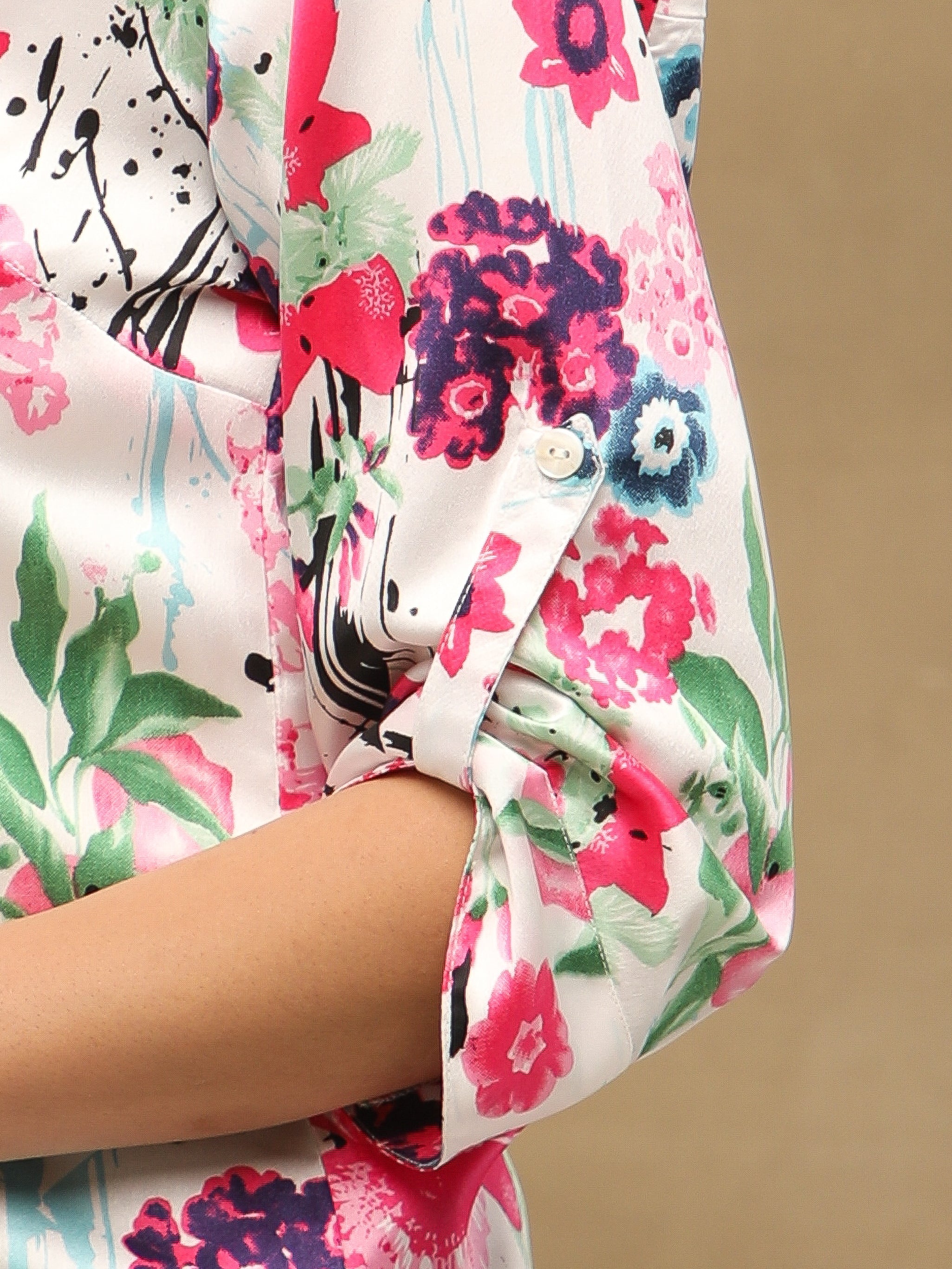 Blossom Pink Satin Top
