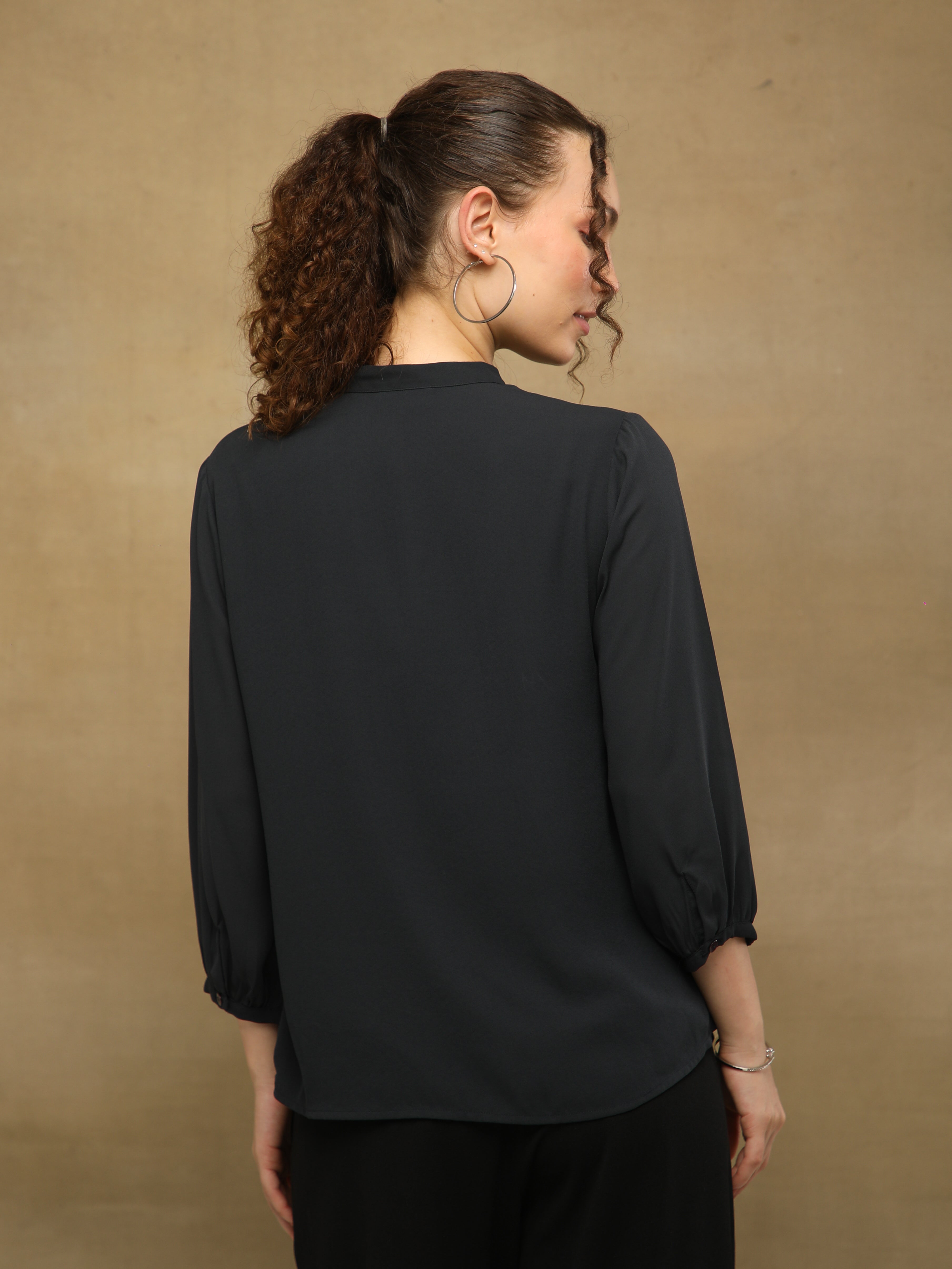 Dark Grey Swarovski Shirt
