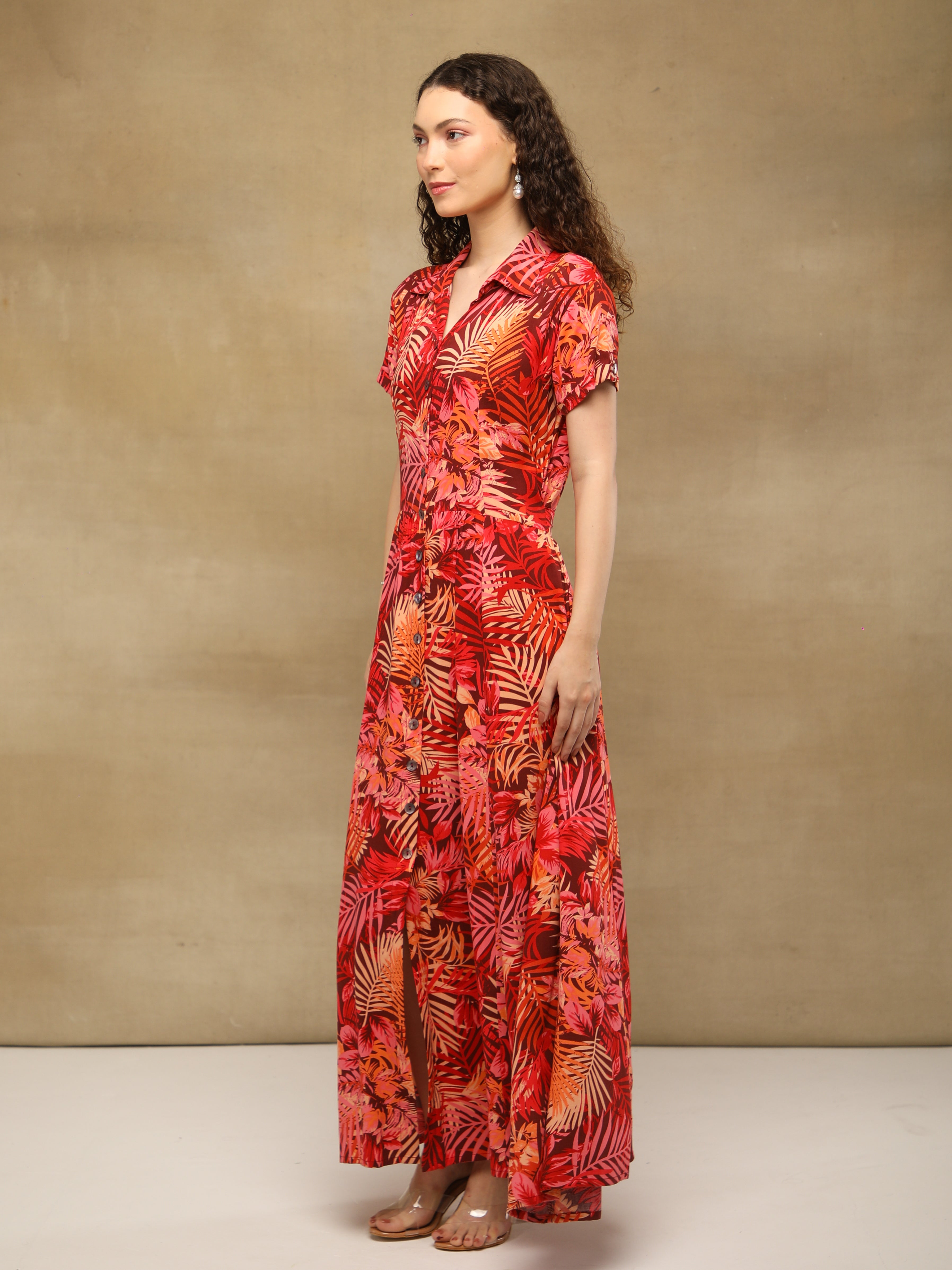 Tropical Maxi Dress