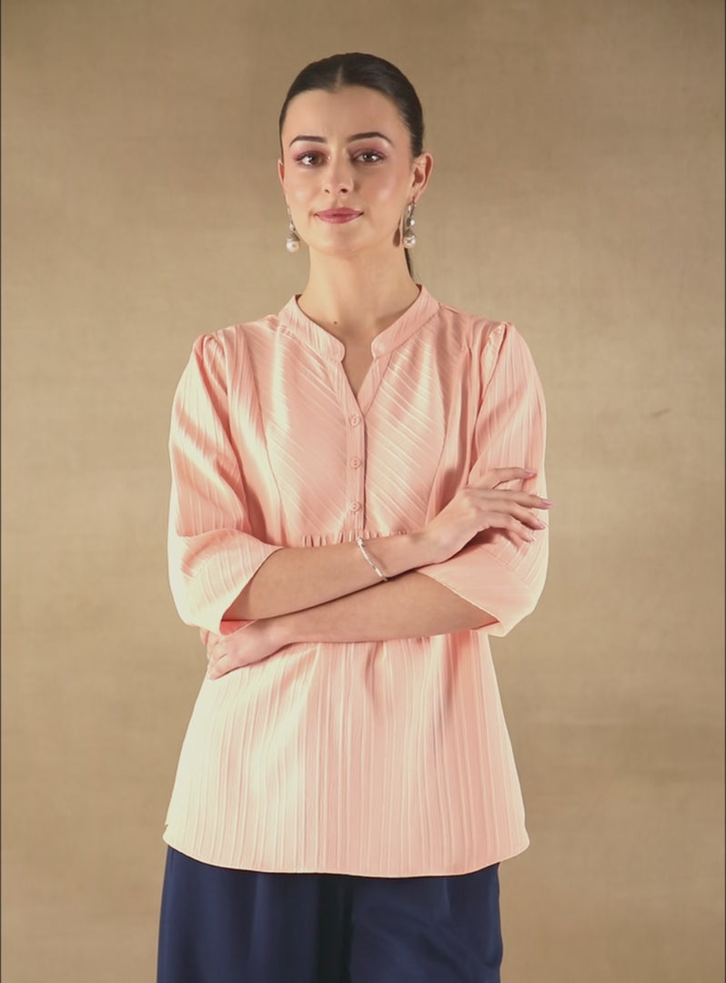 Front Yoke Peach Top