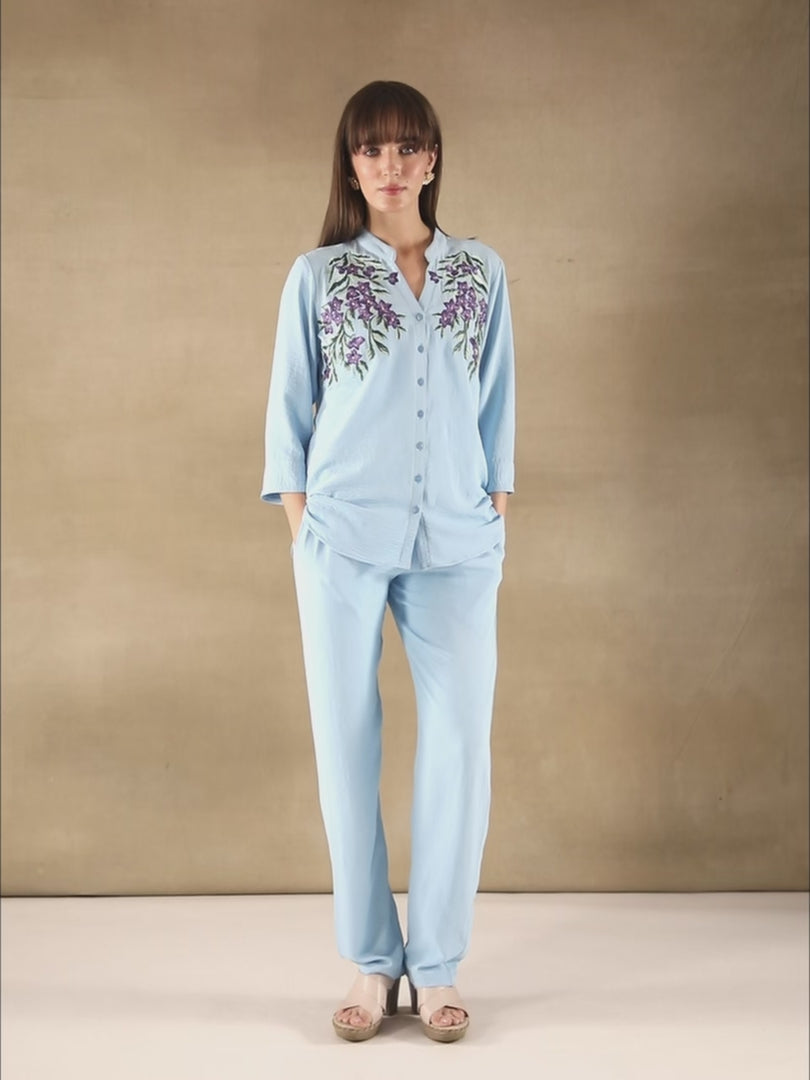 Violet Blossom Shirt