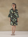 Green Blue & Black Multi 