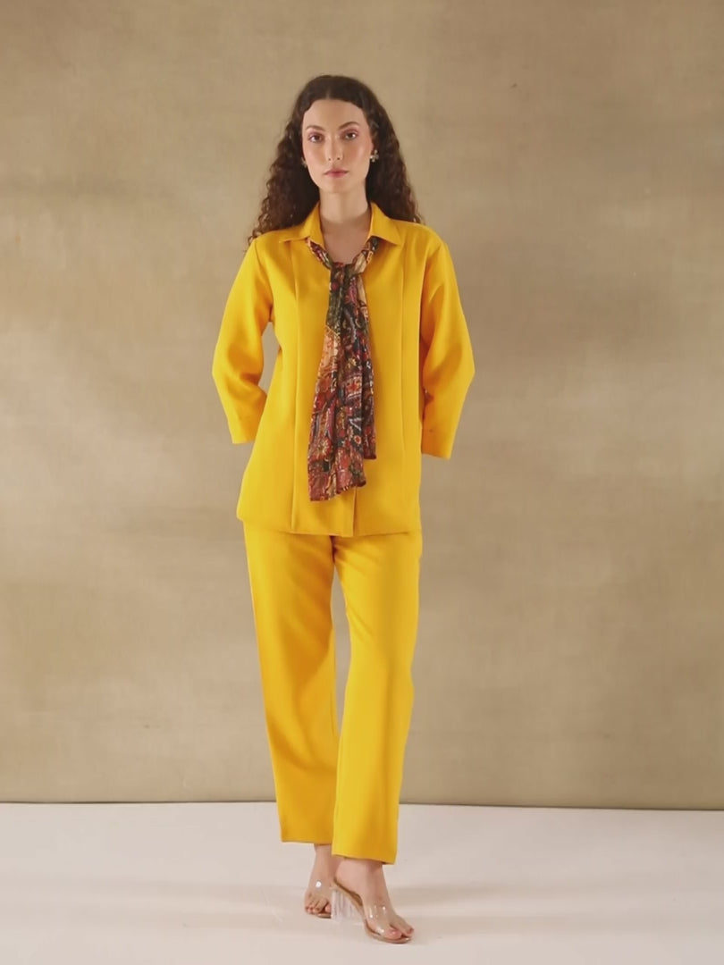 Mango Printed Scarf Co-ord Set