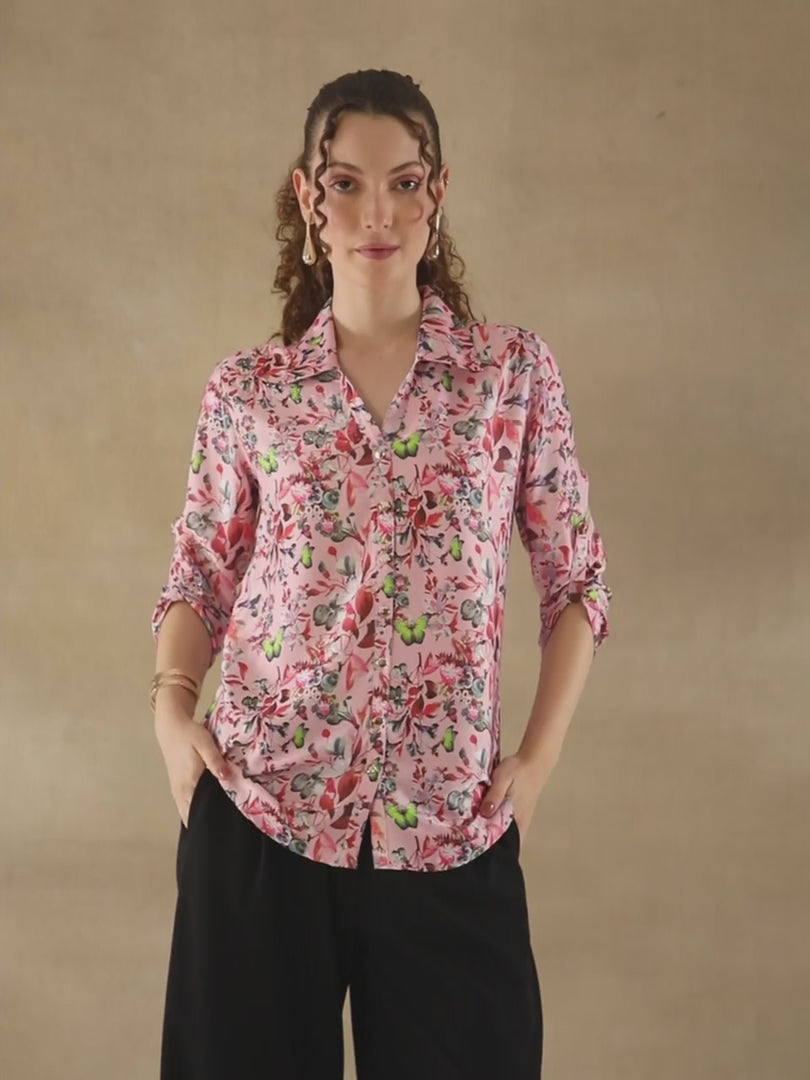 Petunia Satin Shirt