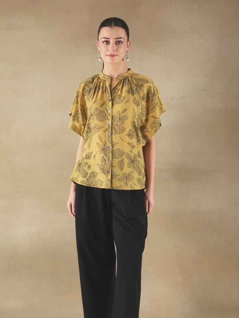 Mustard Ink Top