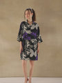 Purple & Black Multi